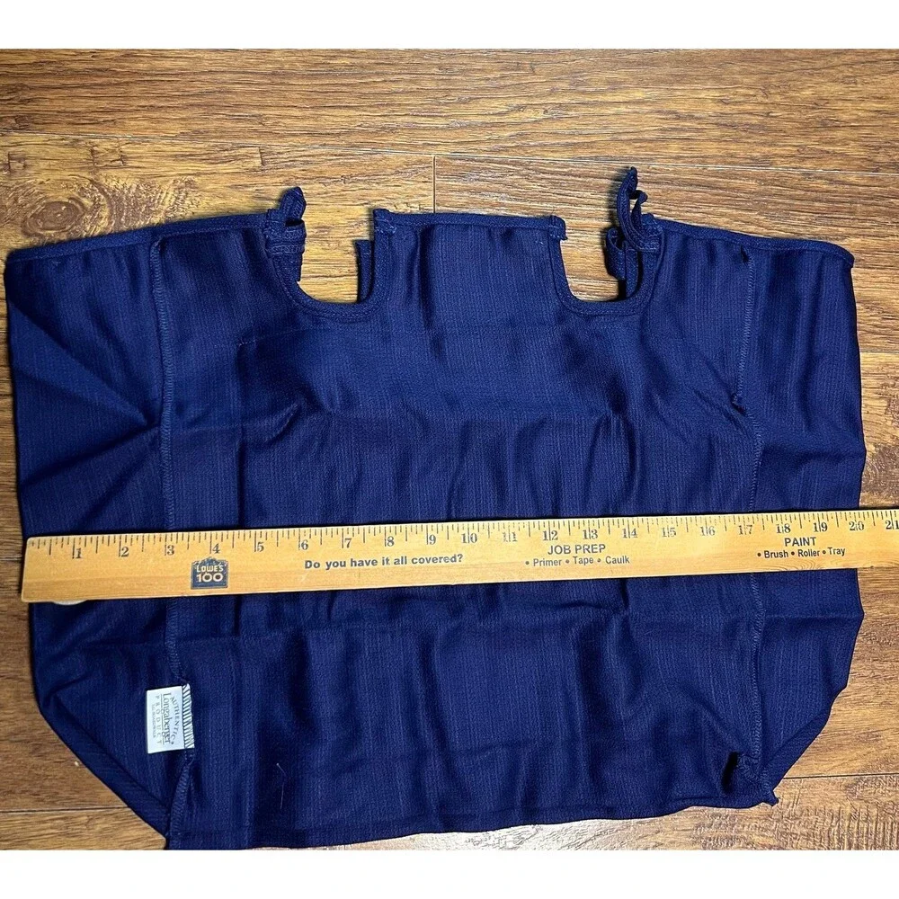 Longaberger Indigo Large Boardwalk Basket Liner New In Bag